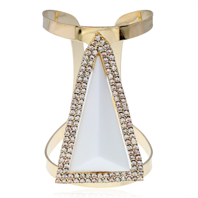 Exaggerated metal jewelry bracelet