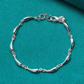 Silver Jewelry Full Water Drop Bracelet Jewelry